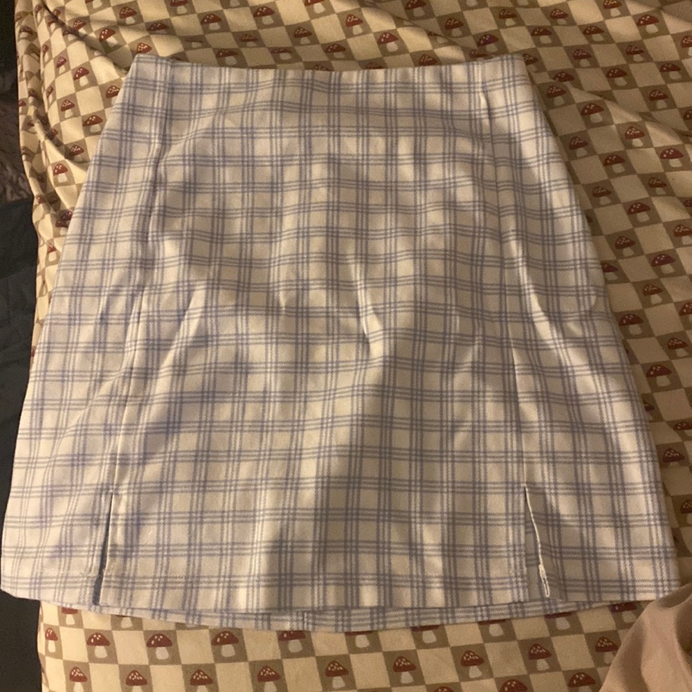 Brandy Melville Cara Mini Skirt Plaid